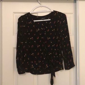 Madewell Floral Blouse
